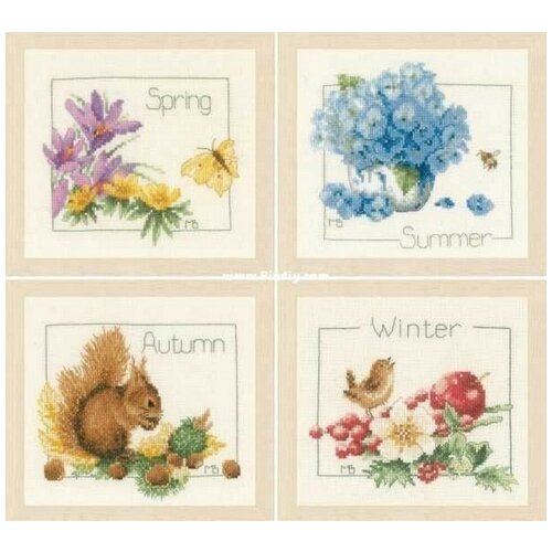 Набор для вышивания 4 Seasons set of 4