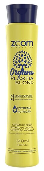 Кератин ZOOM OrganoPlastia Blond 500 ml