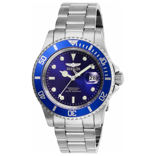 Наручные часы INVICTA Pro Diver, серебряный наручные часы invicta мужские кварцевые pro diver scuba 0077 серебряный
