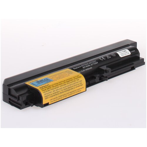 фото Аккумуляторная батарея anybatt 11-b1-1346 4400mah для ноутбуков ibm-lenovo 43r2499, 42t5263, 42t4573,