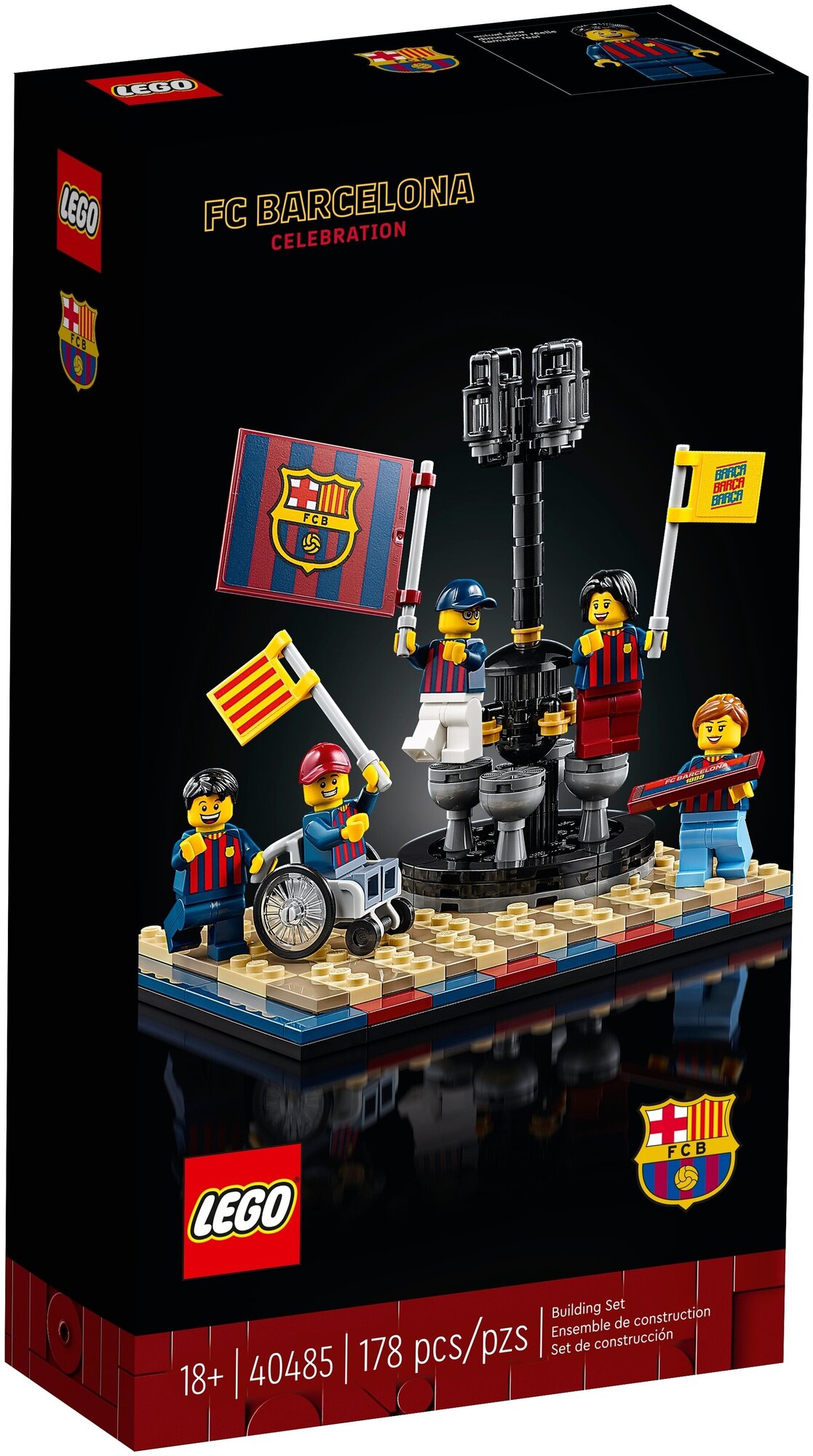 Конструктор LEGO System 40485 FC Barcelona Celebration