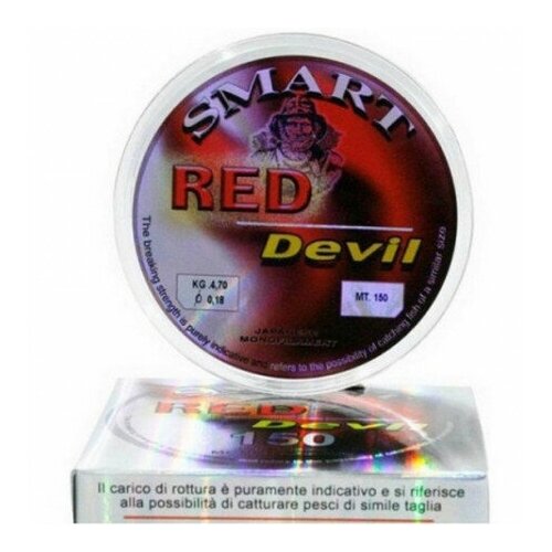 фото Леска maver smart red devil 150м (652-20 (150 м 0,2мм) )