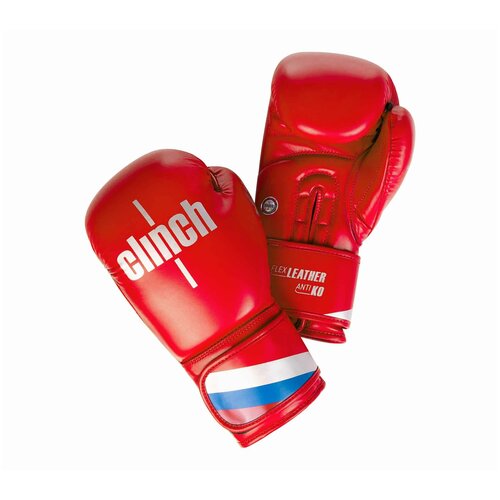 фото Перчатки боксерские clinch olimp c111 красные (10 oz)