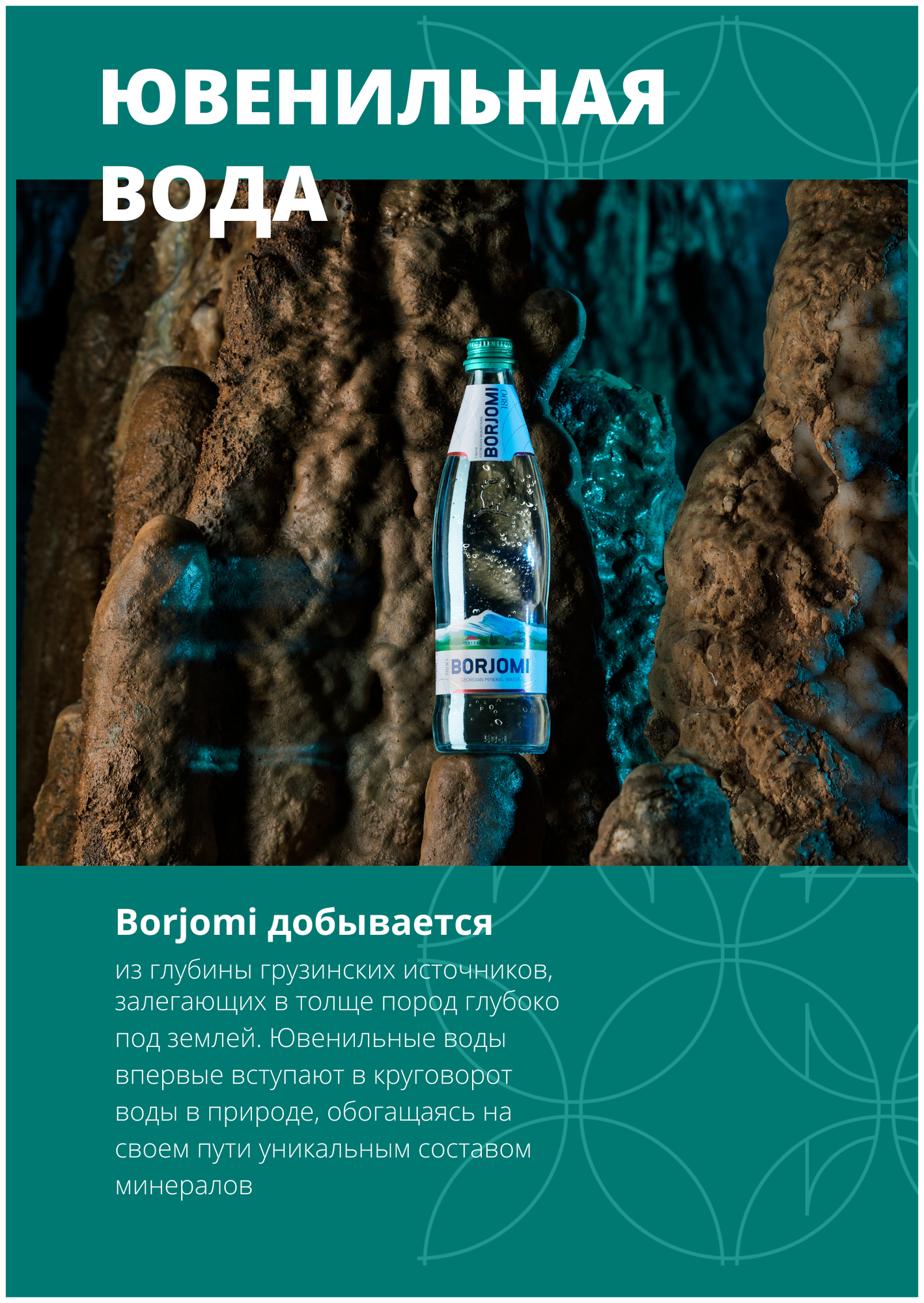 Минеральная вода Borjomi газированная, стекло, 12 шт. по 0.5 л - фотография № 6