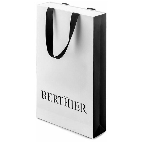 Рубашка мужская длинный рукав BERTHIER BGT015409/Fit-Rb(0-1), Полуприталенный силуэт / Regular fit, цвет Белый, рост 174-184, размер ворота 39