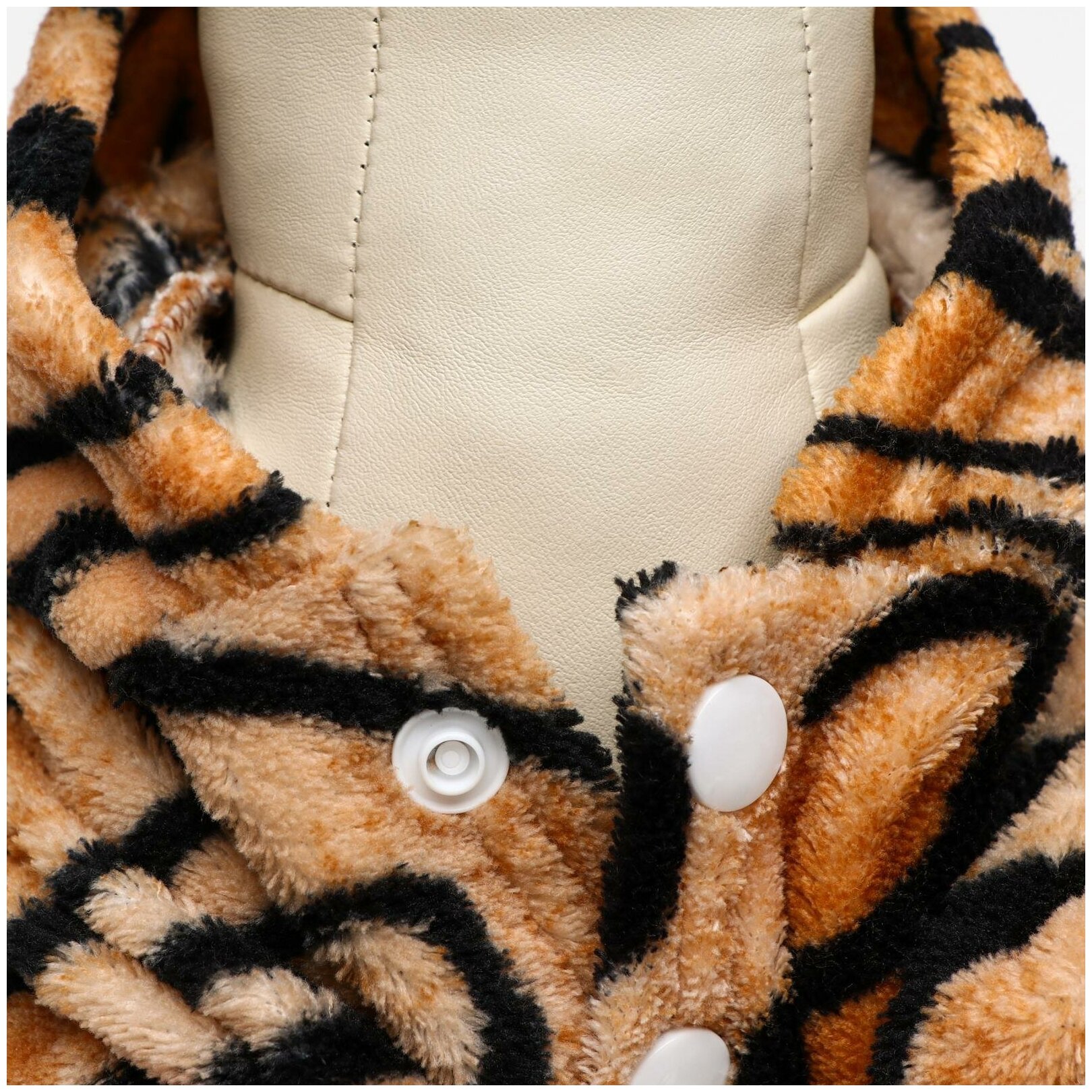 Куртка для животных с капюшоном размер XL (ДС 40 см, ОГ 50 см, ОШ 40 см) - фотография № 6
