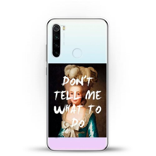 фото Силиконовый чехол не указывай на xiaomi redmi note 8t andy & paul