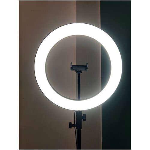 Кольцевая светодиодная лампа SL-36 Green С Bluetooth пультом управления На металлическом штативе 210 см Для визажиста блоггера и косметолога 369000₽