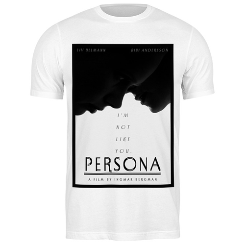 Футболка Printio 2511255 Персона / Persona, размер: 3XL, цвет: белый
