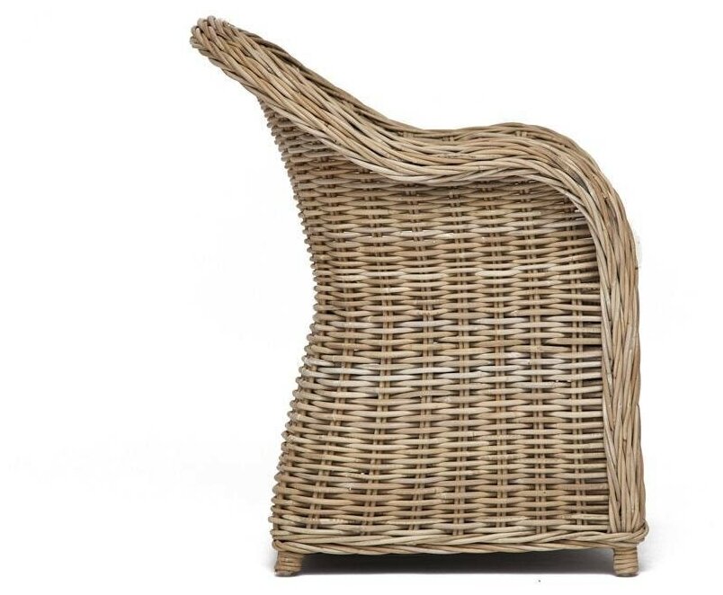Кресло Secret DE Maison MAISON (c подушкой), натуральный ротанг, 63х66х85 см, натуральный серый/natural grey