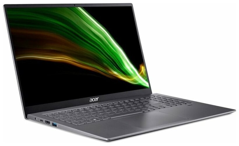 Ноутбук Acer Swift 3 SF316-51-55EP 161 FHD IPSCore i5-11300H16GB512GB SSDIris Xe GraphicsNone Boot-up onlyNoODDсерый NXABDER006