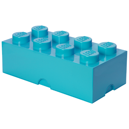 фото Ящик для хранения ярко-бирюзовый, lego 8