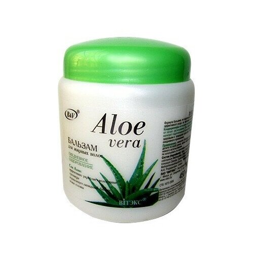Витэкс Aloe vera Алоэ Бальзам для жирн. вол. Ежедневное оздоровление 450мл