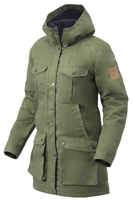 Парка женская Fjallraven Greenland Parka W Green 