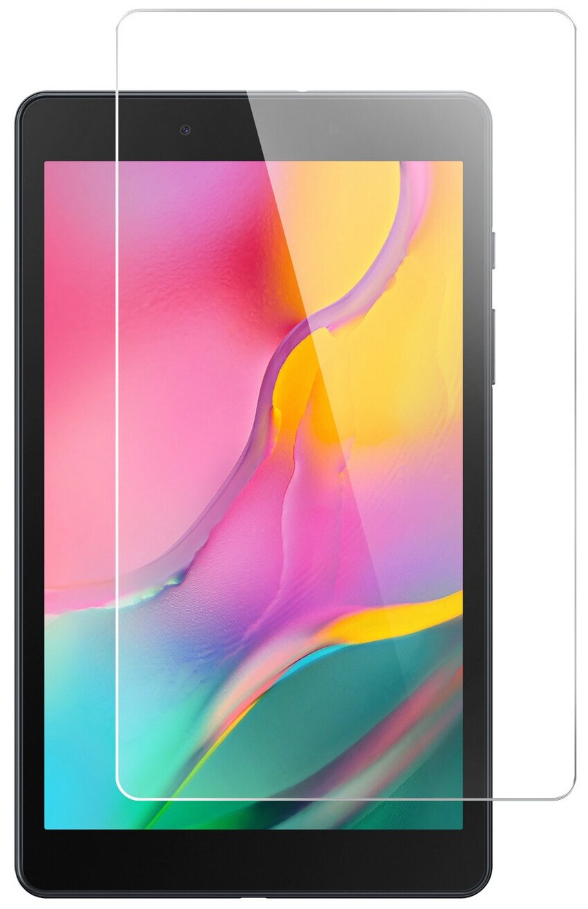 Защитное стекло на Samsung Galaxy Tab A 8.0 SM-T385 LTE (Гибридное - пленка + стекловолокно) Brozo Hybrid Glass