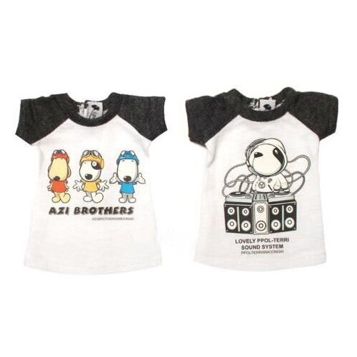 Футболка Iplehouse Azi round T-shirt (Братья Ази для кукол Иплхаус 35 см)