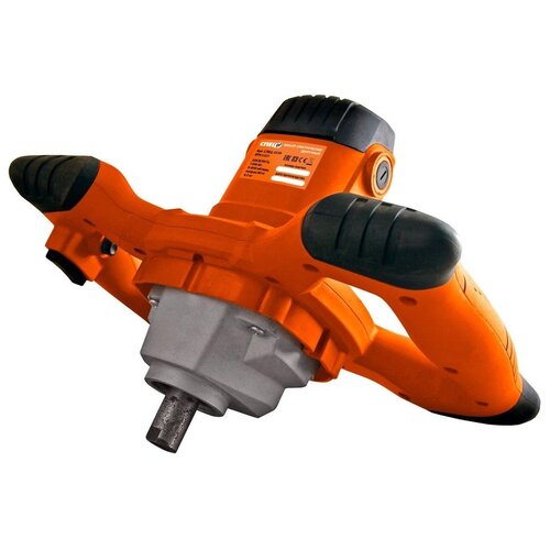 Строительный миксер СПЕЦ МЭД-1300, 1300 Вт оранжевый миксер строительный спец мэд 1800 1200 вт