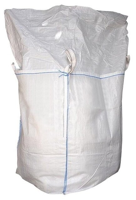 Мешок биг-бэг КНР 4-х стропный, 95x95x130 см, верх-юбка, дно глухое