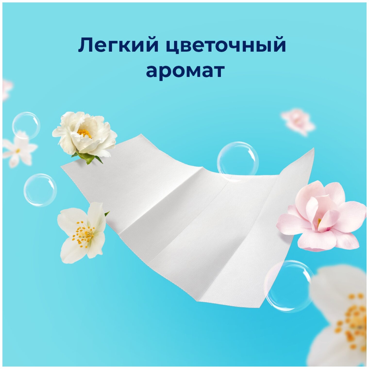 TECH Средство для стирки в листах romantic flower 36 шт