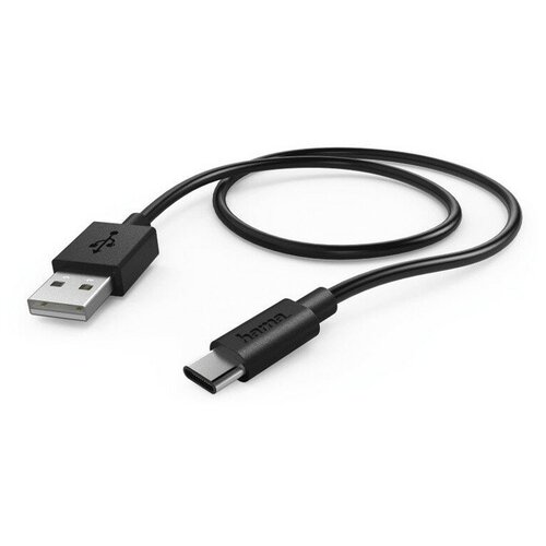 Кабель HAMA USB - USB Type-C (00178329) 0.6 м черный кабель hama usb usb type c 00178329 0 6 м черный