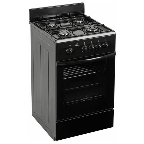 Плита газовая GRETA 1470 GG 5070 MF 13(D), черный