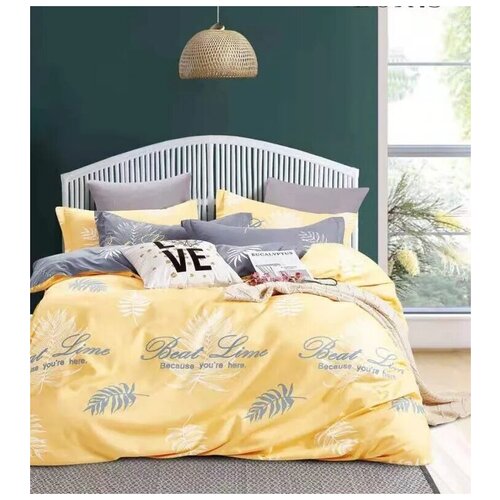 фото Комплект постельного белья boris, b026-2, сатин, 2-спальный, наволочки 2 шт. 70x70