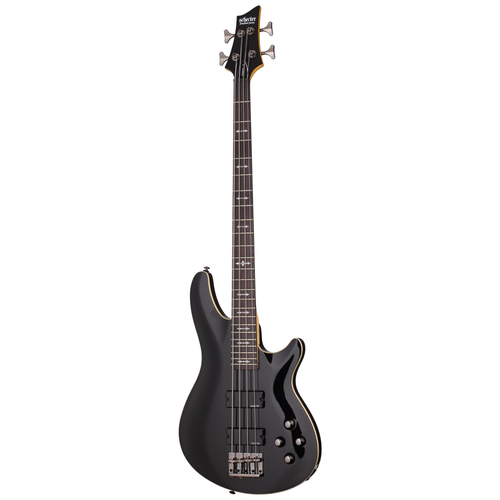 Schecter OMEN-4 BLK бас-гитара, 4 струны schecter omen 4 blk