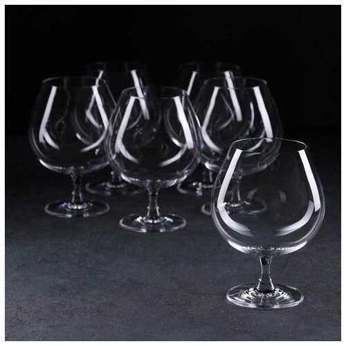 фото Набор бокалов для бренди colibri, 690 мл, 6 шт qwen