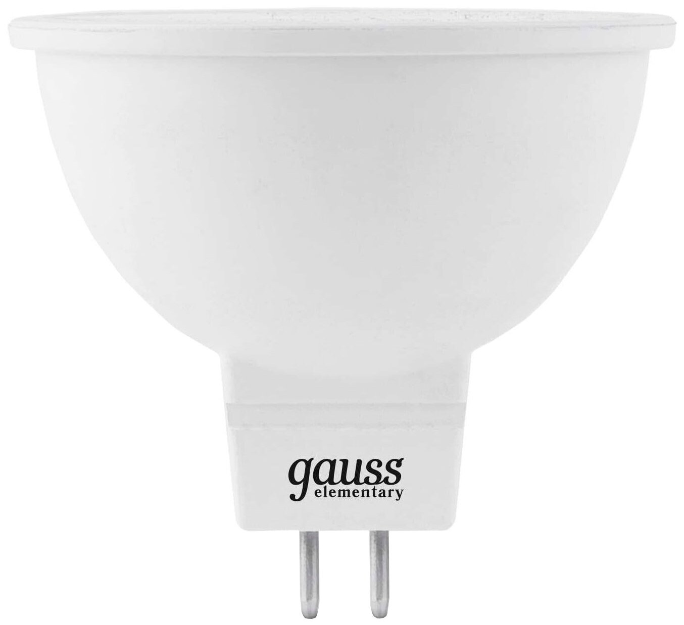 Типы/Лампочки/Светодиодные Gauss Лампа светодиодная Gauss GU5.3 3.5W 3000K матовая 13514