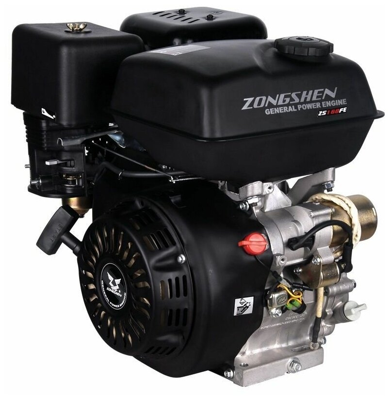 Двигатель бензиновый Zongshen ZS 168 FBE-4