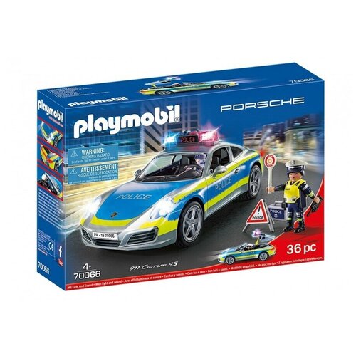 Конструктор Playmobil 70066 Porsche 911 Carrera 4S Полиция