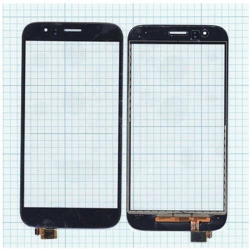Сенсорное стекло (тачскрин) для Huawei G7 Plus черное сенсорное стекло тачскрин для телефона lenovo a376 белое