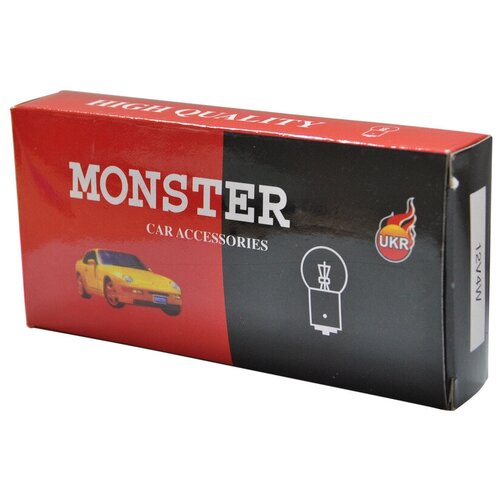 Лампа 12V T4W BA9s MONSTER MST-124