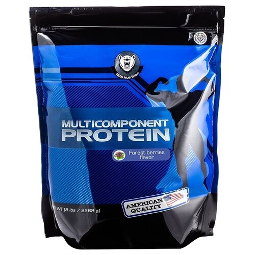 Протеин RPS Nutrition Multicomponent Protein, 2270 гр., лесные ягоды протеин rps nutrition multicomponent protein 2270 гр двойной шоколад