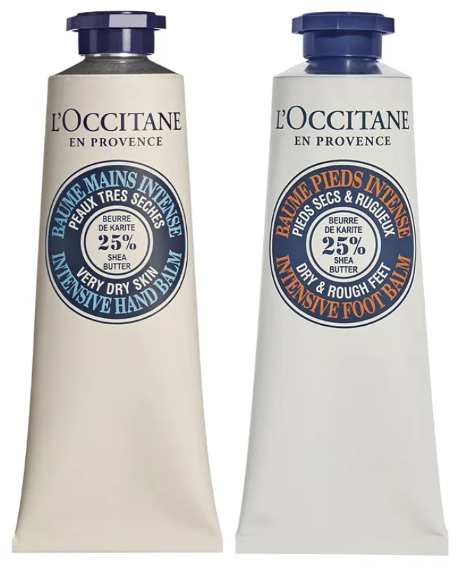 L'Occitane en Provence Дуэт бальзамов для рук и ног Карите