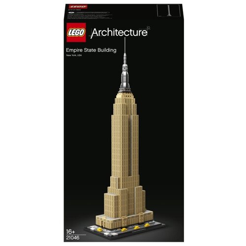 lego® architecture 21035 музей соломона р гуггенхайма® Конструктор LEGO Architecture 21046 Эмпайр-стейт-билдинг, 1767 дет.