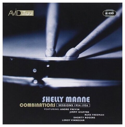 Компакт-Диски, Avid Jazz, SHELLY MANNE - Combinations Sessions 1954-1956 (CD)