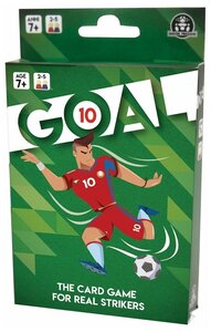 Настольная игра футбольная GOAL 10, ГОЛ, карточная игра для любителей футбола