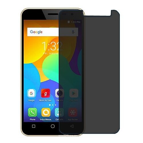 Micromax Spark Vdeo Q415 защитный экран пленка гидрогель конфиденциальность (силикон) Одна штука