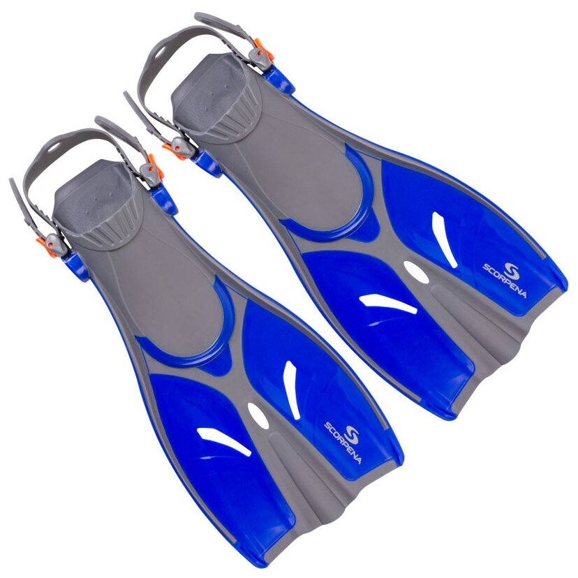 Ласты Scorpena Hawaii Junior, 32-37, синие