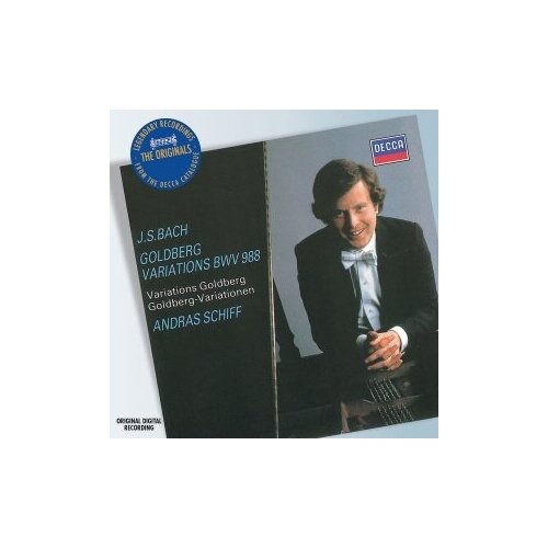 фото Компакт-диски, decca, schiff, andras - bach: goldberg variations (cd)