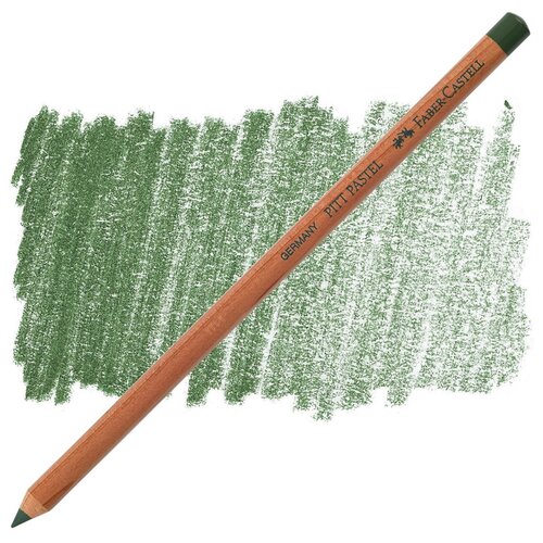Faber-Castell Пастельный карандаш Pitt Pastel, 6 шт., 165 зелёный можжевельник пастельный карандаш faber castell pitt pastel цвет 165 зеленый можжевельник