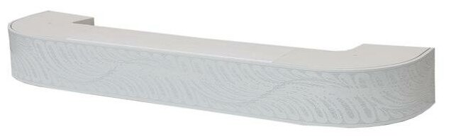 Декоративная планка Жар-Птица, длина 250 см, ширина 7 см, цвет белый лак Магеллан 7377059 . - фотография № 2