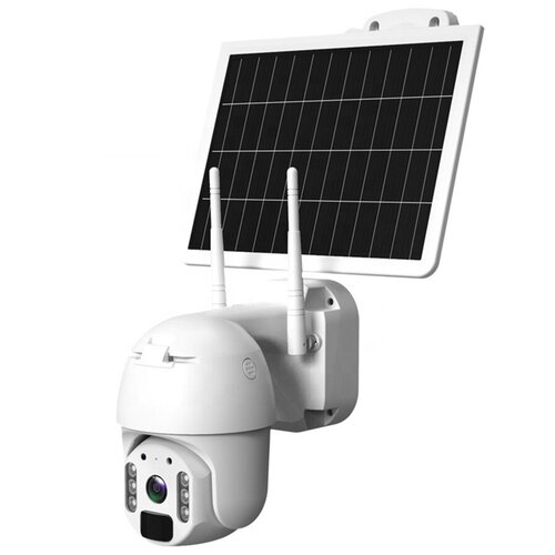 фото Уличная поворотная 4g ip-камера с солнечной батареей link solar qsd05g-4g - беспроводная камера с сим картой, ip gsm видеонаблюдение