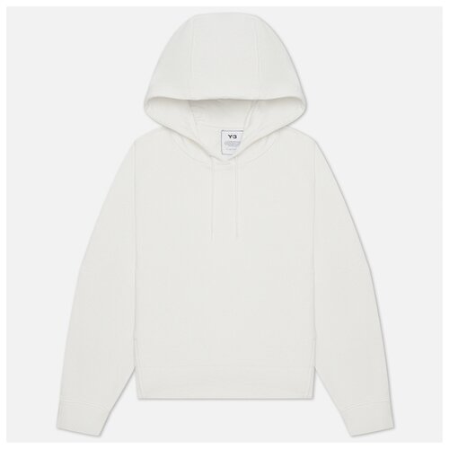 фото Женская толстовка y-3 classic chest logo hoodie белый , размер xs