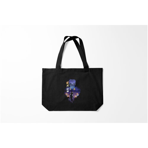 фото Сумка-шоппер / 46х35 см / аниме / jojo bizarre adventure джоске хигашиката. джо burnettie