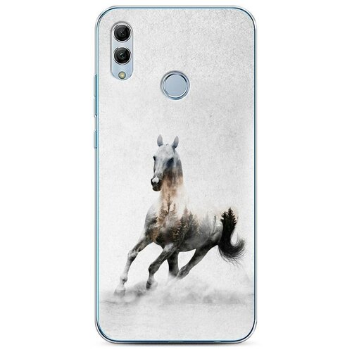 фото Силиконовый чехол "лошадь лес" на honor 10 lite / хонор 10 лайт case place