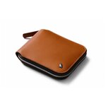 Кожаный кошелек Bellroy Zip Wallet (коричневый) - изображение