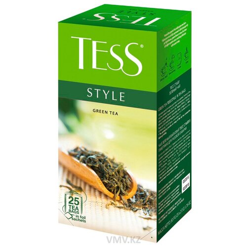 Чай зеленый Tess Style (пакетированный)4уп,