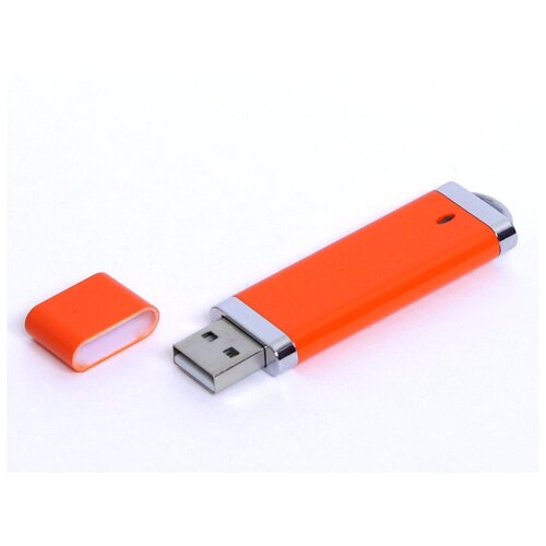 Промо флешка пластиковая «Орландо» (64 Гб / GB USB 3.0 Оранжевый/Orange 002 Протос Промо Protos Promo)